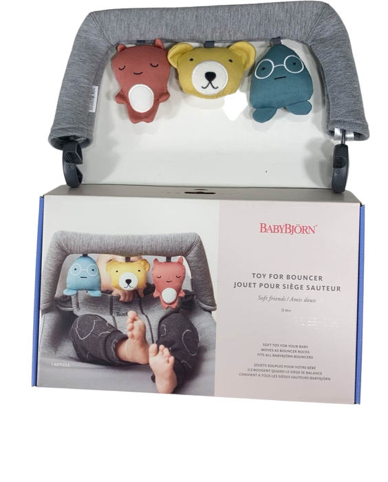 Shop BabyBjorn Toy for Baby Bouncer, Soft Friends at GoodBuy Gear