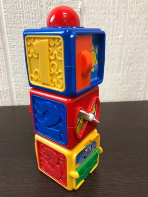 Fisher Price Brilliant Basics Stacking Action Blocks