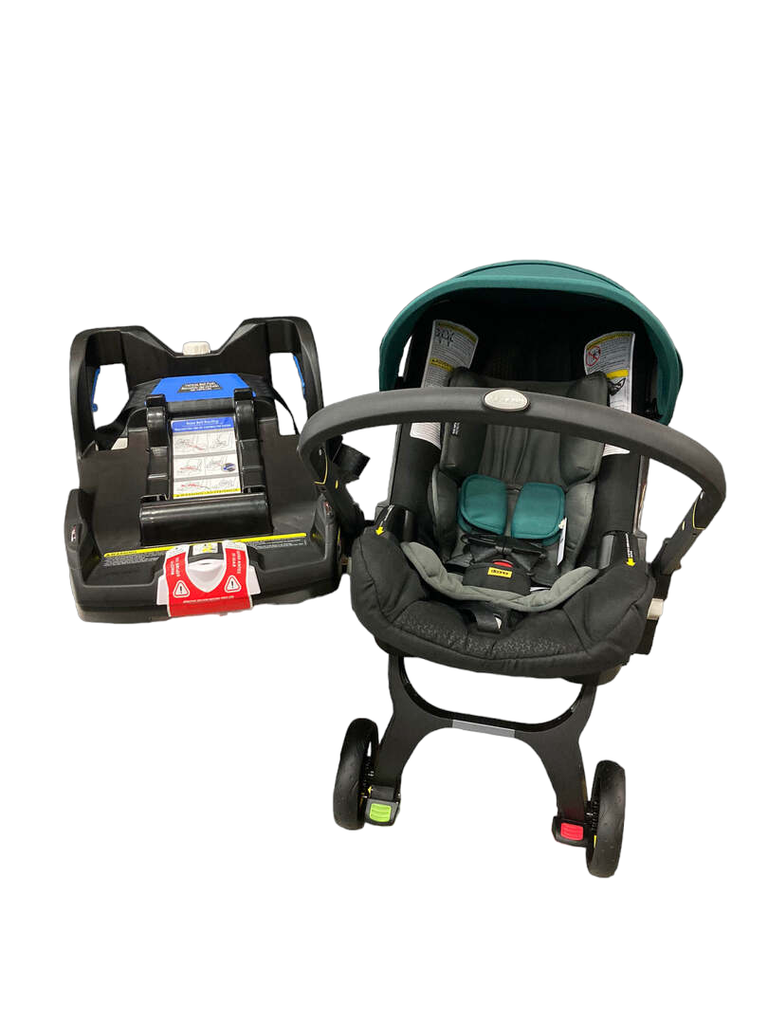 Doona Infant Car Seat & Stroller Combo, 2023, Racing Green
