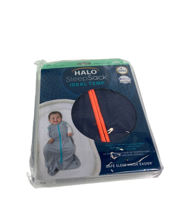 Shop Halo Ideal Temp Wearable Blanket, Small Navy/Orange at GoodBuy Gear