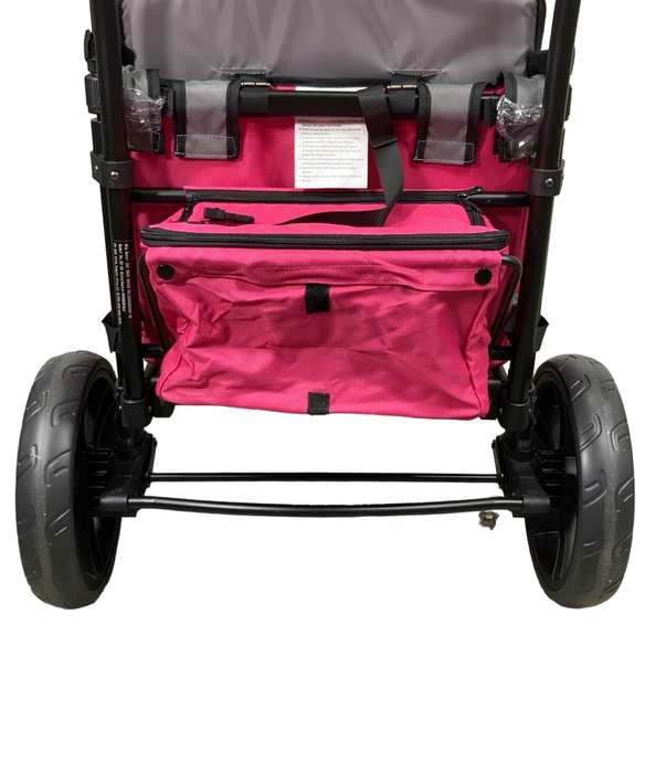 Wonderfold X2 Push + Pull Double Stroller Wagon, 2021, Pretty-n-Pink