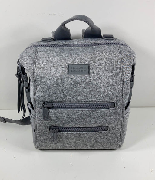 used Dagne Dover Diaper Backpack, Heather Grey