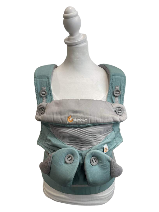 used Ergobaby 360 All Positions Cool Air Mesh Baby Carrier, Icy Mint