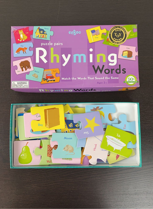 secondhand Eeboo Simple Puzzles