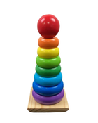 used Melissa & Doug Rainbow Stacker Classic Toy