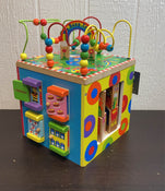 used ALEX Toys Discover My Busy Town Wooden Activity Cube