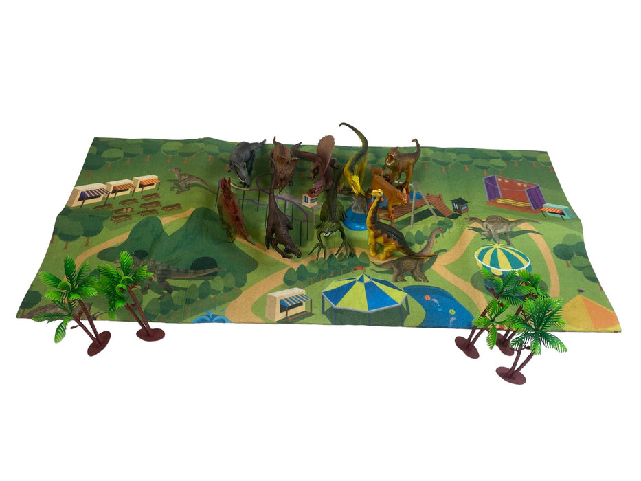 used Dinosaurs Playset