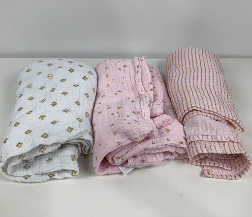 used Aden + Anais Cotton Muslin Swaddle Bundle