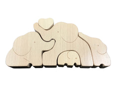 used Pottery Barn Kids Wooden Elephant Decorative Puzzle