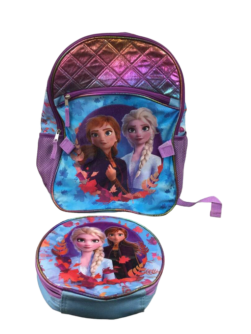 used Disney Frozen Elsa And Anna Lunch Bag, and Backpack