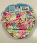 secondhand iPlay Reusable Swim Diaper, 6 Months, White Zinnia