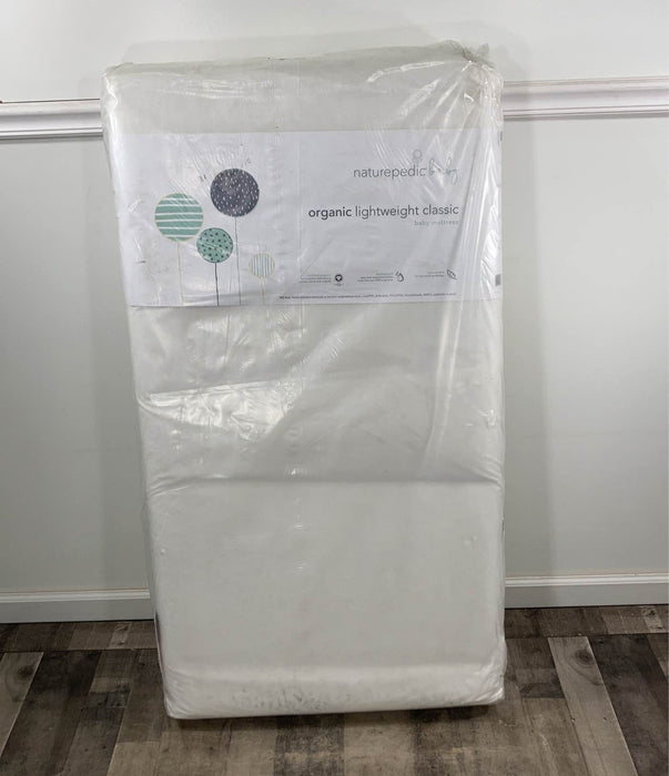Shop Naturepedic Organic Lightweight Classic Crib 2-Stage Natural Mattress at GoodBuy Gear