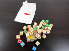 used Melissa & Doug Wooden Alphabet Blocks