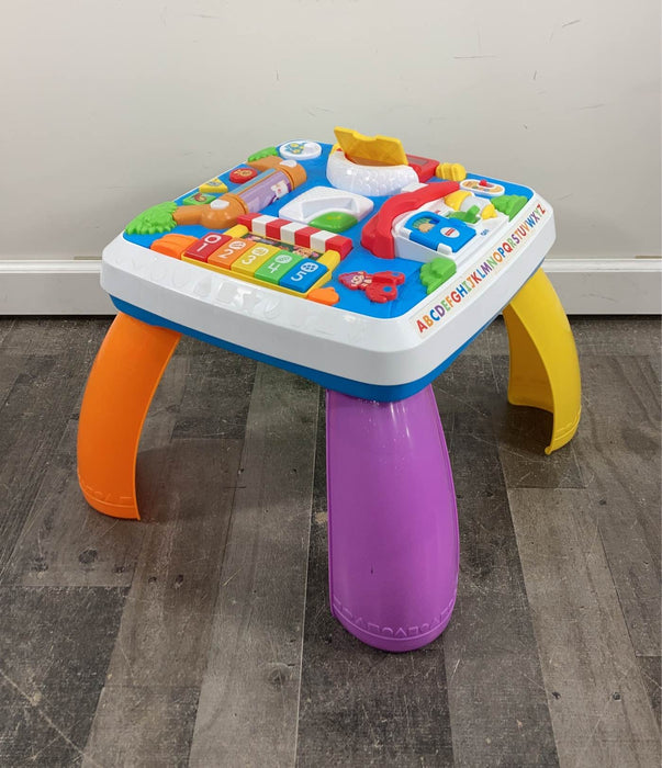 used Fisher Price Laugh & Learn Learning Table, Around The Town