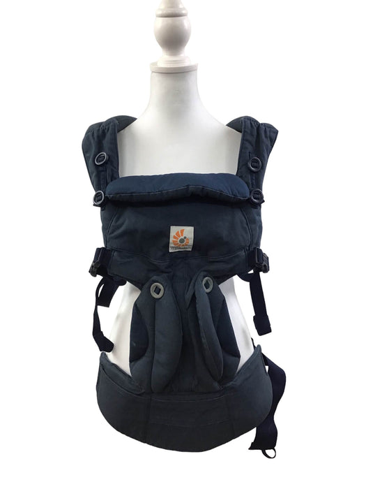 used Ergobaby Omni 360 Cotton Baby Carrier, Midnight Blue