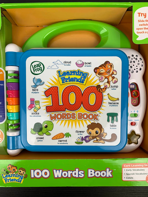 secondhand Leap Frog Learning Friends 100 Words Book