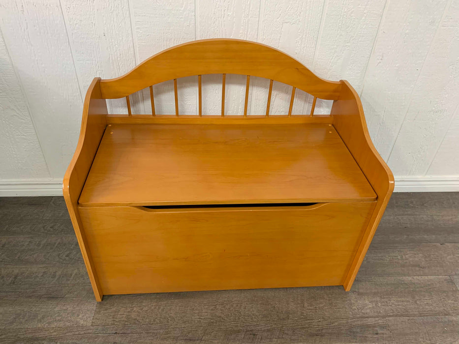 used Wooden Toy Storage Bench