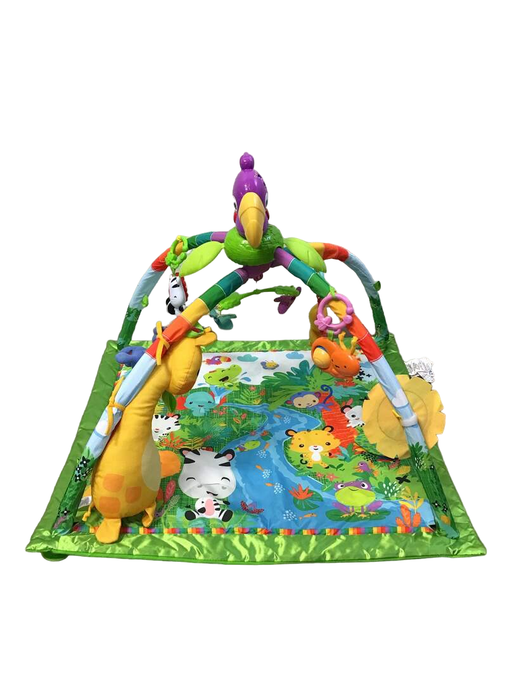 used Fisher Price Rainforest Melodies and Lights Deluxe Gym