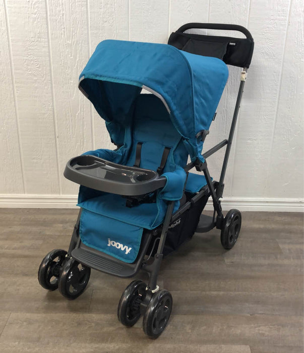 used Joovy Caboose Ultralight Stroller, Turquoise, 1019