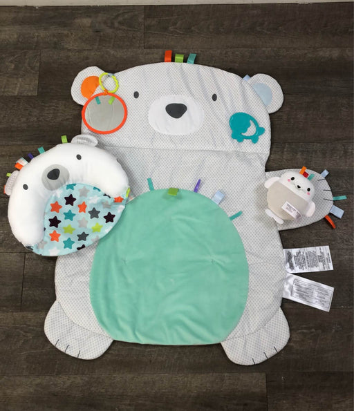 used Bright Starts Tummy Time Prop & Play Mat, Bear