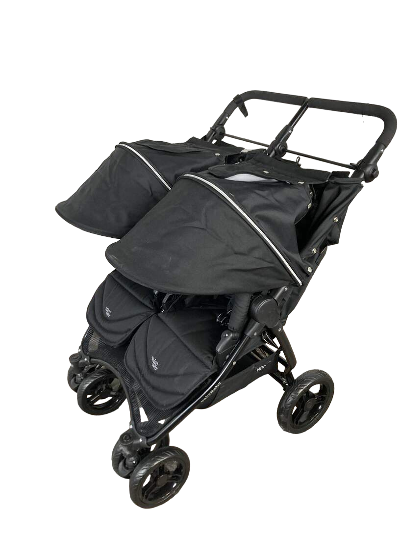 Valco Baby Neo Twin Double Stroller 2017 Black