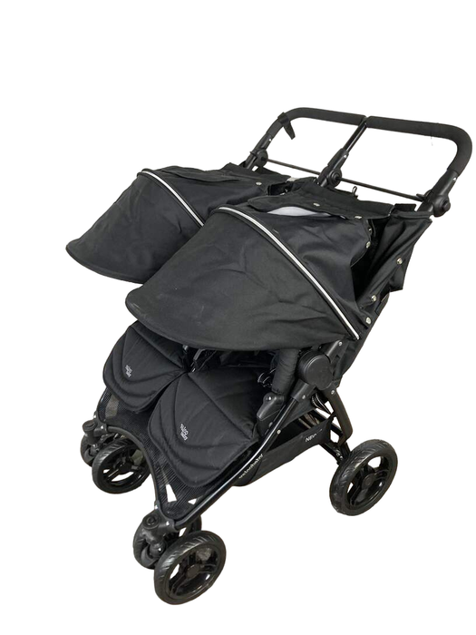 used Valco Baby Neo Twin Double Stroller, 2017, black