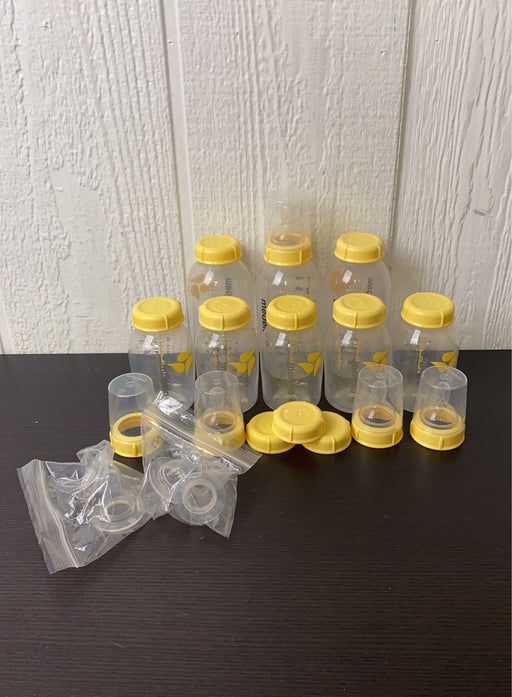 used Medela Breastmilk Bottle Set