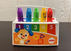 used Fisher Price Laugh & Learn Colorful Mood Crayons