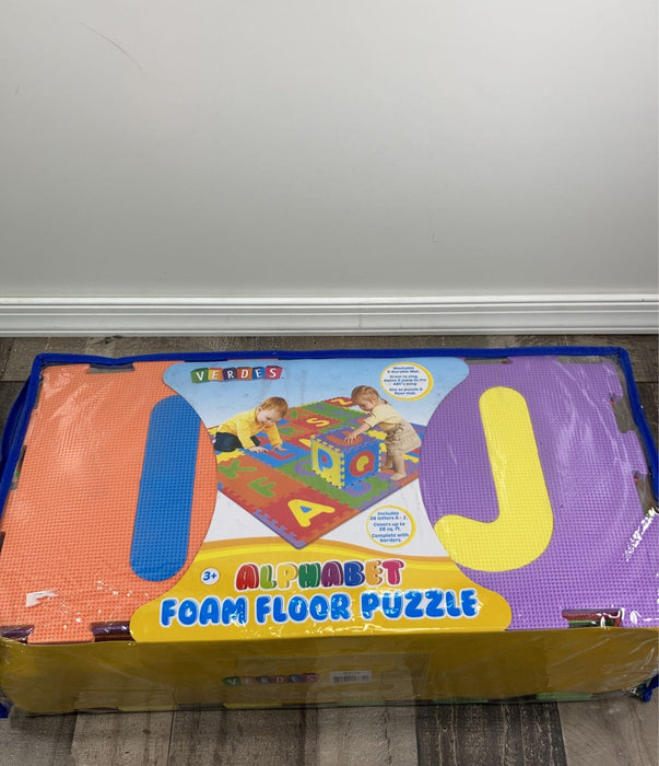 used Verdes Alphabet Foam Floor Puzzle