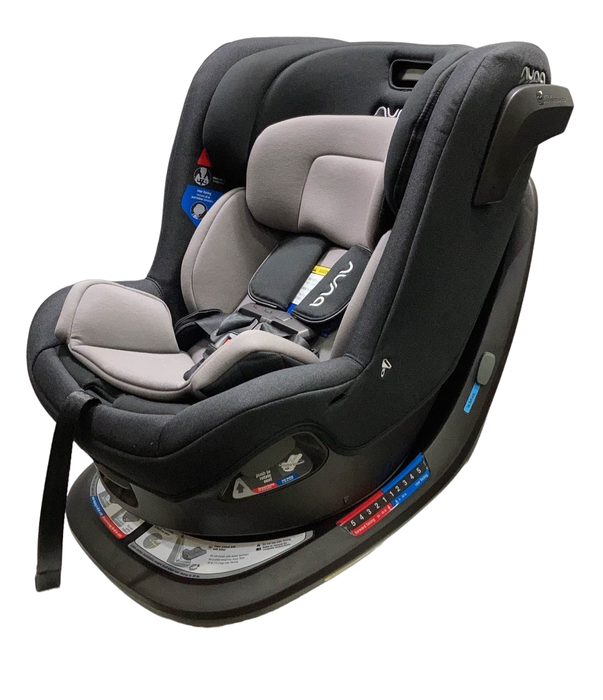 used Nuna Revv Rotating Convertible Car Seat, 2022, Caviar