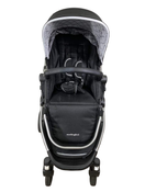 secondhand Mockingbird Single Stroller, 2023, Black, Windowpane, Silver With Black Leather