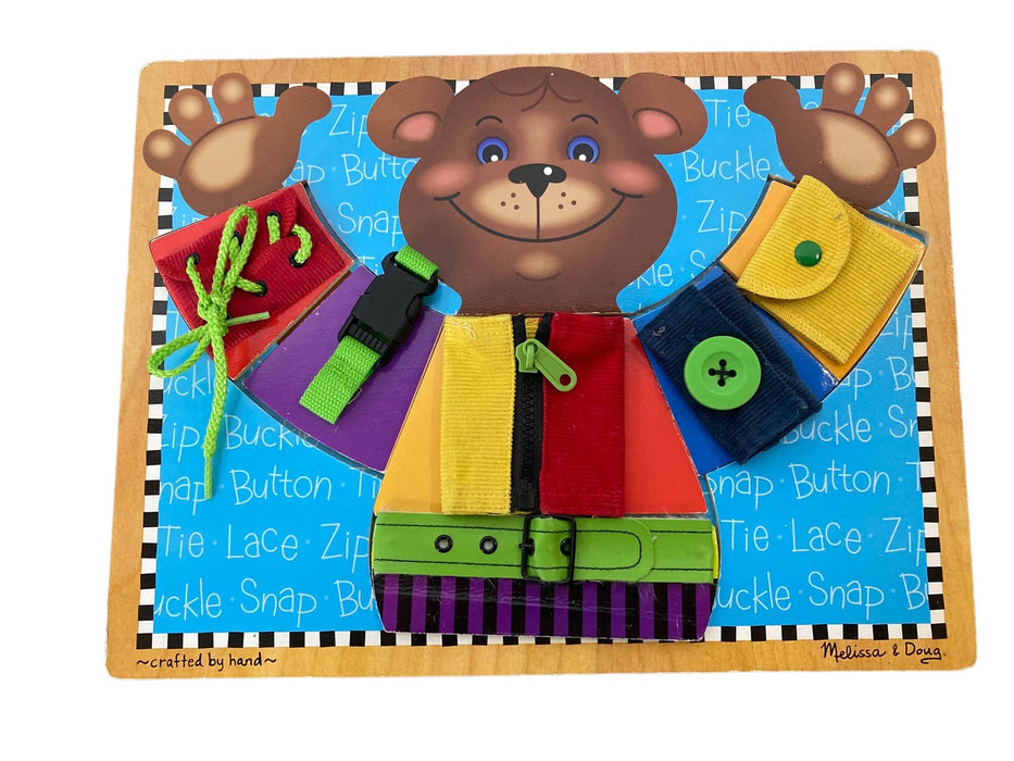 used Melissa & Doug Basic Skills Board