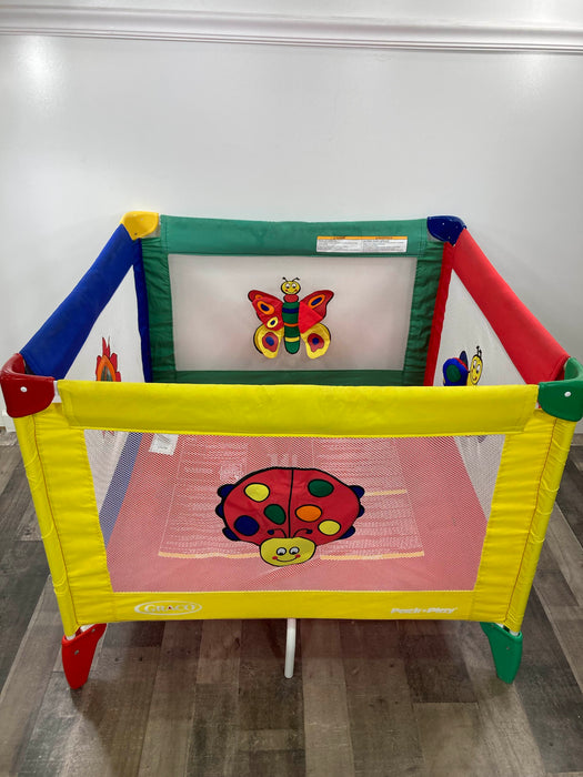 secondhand Graco Pack 'n Play Playard Totbloc