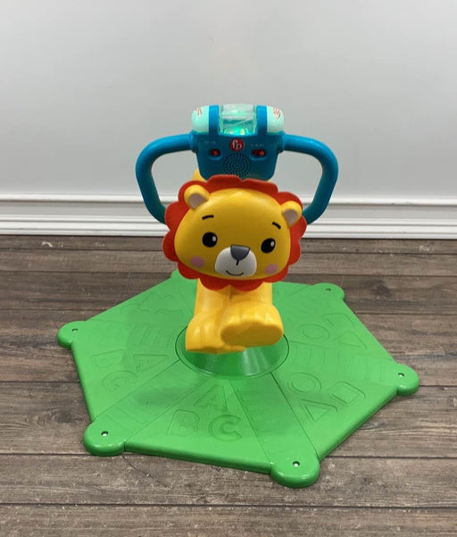 used Fisher Price Spin And Bounce, Lion