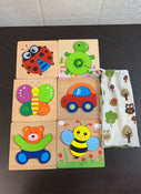 used BUNDLE Wooden Puzzles