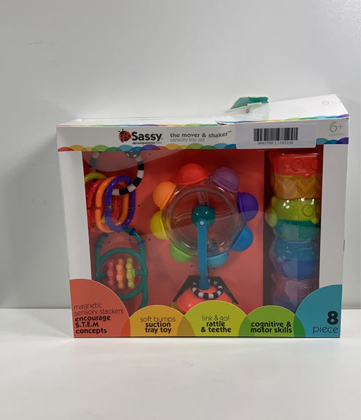 secondhand Sassy The Mover & Shaker Sensory Toy Gift Set