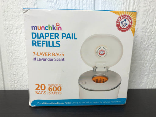 used Munchkin Arm & Hammer Diaper Pail Refills