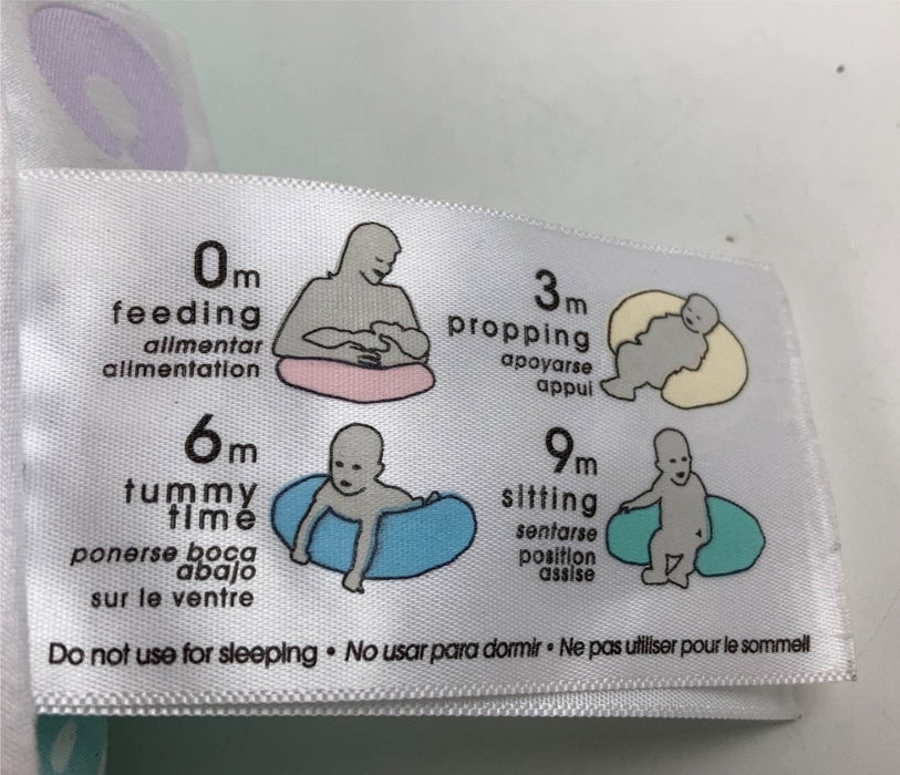 Shop Boppy Nursing and Infant Support Pillow, Blue/Pink Posey at GoodBuy Gear