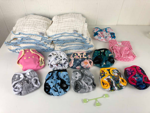 used BUNDLE Cloth Diapers