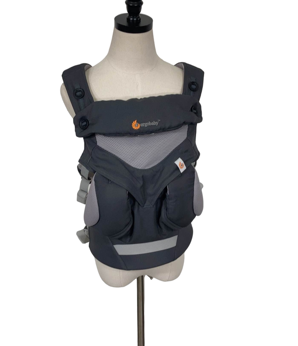 used Ergobaby 360 All Positions Cool Air Mesh Baby Carrier, Carbon Grey