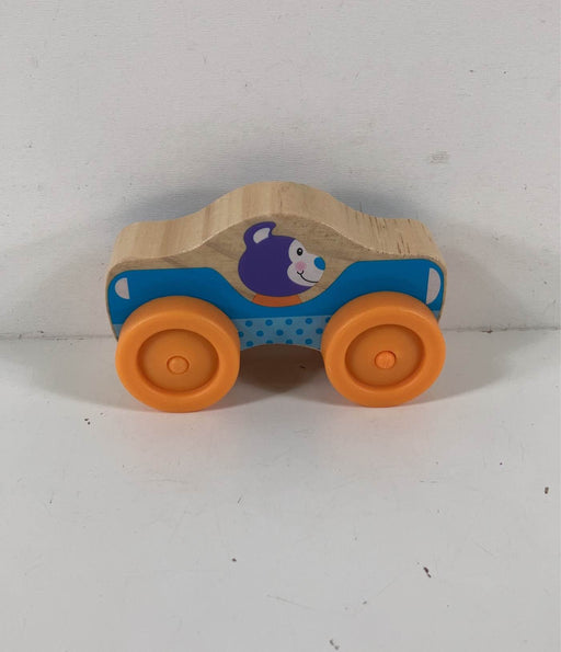 secondhand Melissa & Doug First Play Wooden Animal Stacking Cars