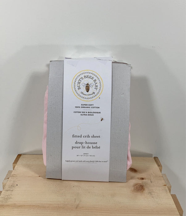 Shop Burt’s Bees Baby Organic Cotton Jersey Fitted Crib Sheet, Blossom at GoodBuy Gear
