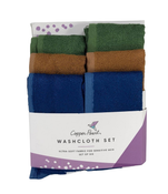 Shop Copper Pearl 6 Ultra Soft Washcloths, River at GoodBuy Gear