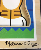 secondhand Melissa & Doug Jumbo Knob Puzzle