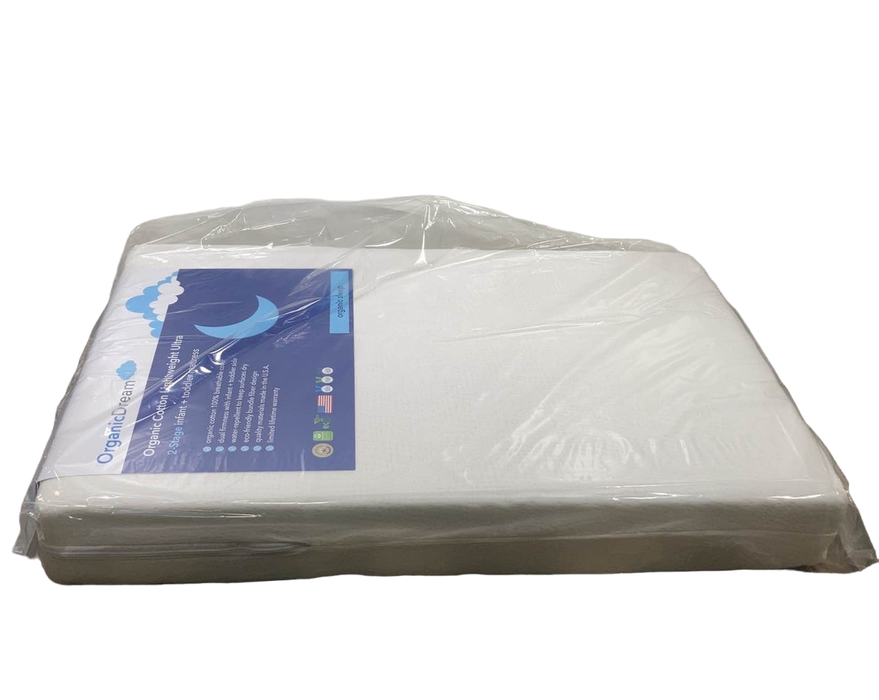 secondhand Organic Dream Organic Cotton 2-Stage Lightweight Ultra Crib Mattress