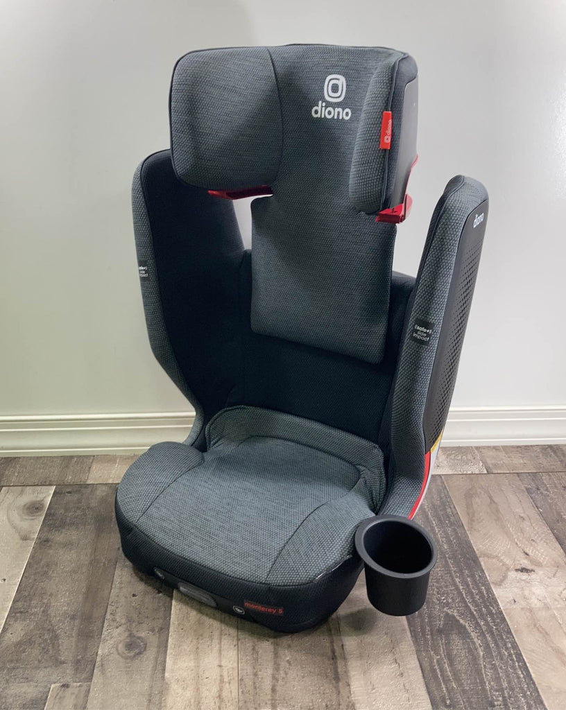 Diono Monterey 5iST FixSafe Booster Seat, 2021, Grey Slate