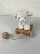 secondhand Pottery Barn Kids Lamb Pull Toy