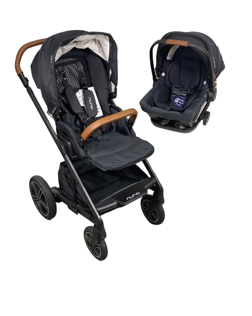 used Nuna Mixx Next + Pipa Urbn Travel System, Caviar, 2023