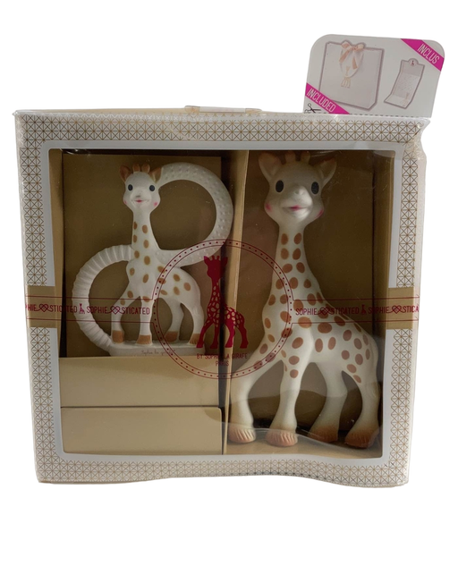 used Sophie La Giraffe And So’Pure Teether Gift Set