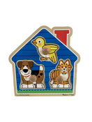 Shop Melissa & Doug Jumbo Knob Puzzle, House Pets at GoodBuy Gear